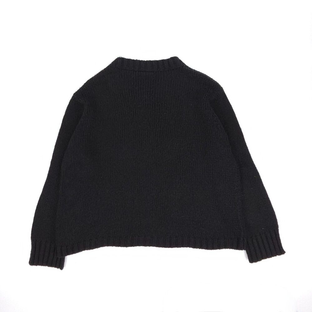 WOODEN SHIPS Rock & Roll Wool Mohair Sweater Slouchy Minimal Boho Grunge Lounge - Picture 6 of 8